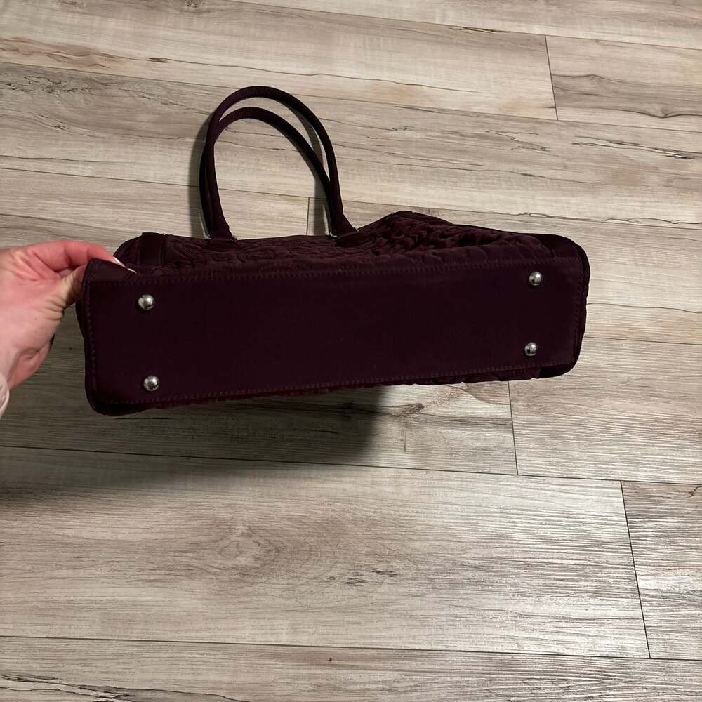 Vera Bradley Microfiber Quilted North South Tote Bag - Picture 3 of 5